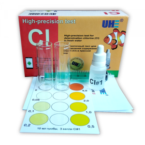 UHE Тест CL для определения концентрации хлора в воде