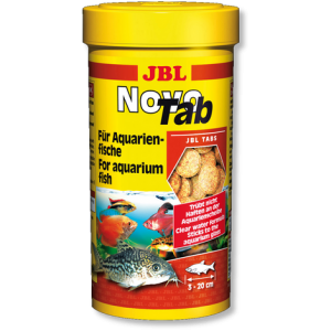 JBL NovoTab - Корм в форме таблеток для всех видов аквариумных рыб, 250 мл. (400 шт.)