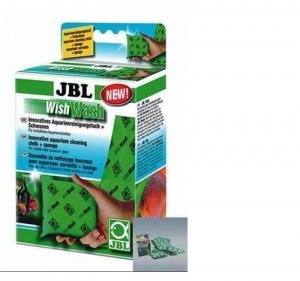 JBL WishWash(A) - Специальная губка и салфетка для эффективной очистки стекол аквариума