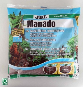 JBL Manado 3l - Питательный грунт, улучшающий качество воды и стимулирующий рост растений, красно-ко