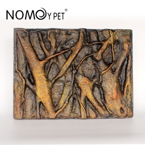 Фон рельефный для террариумов Nomoy Pet корень темный 60х45х3,5