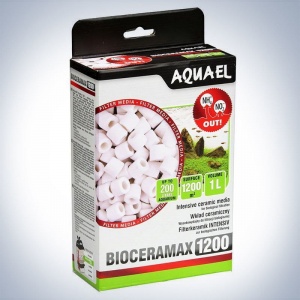 AQUAEL BioCeraMax 1200 Керамический наполнитель для фильтра, 1000 мл