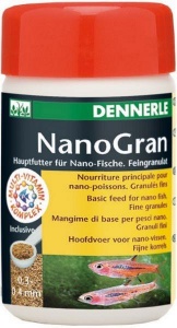 Основной корм в форме мини-гранул для небольших рыб Dennerle Nano Gran 100 мл