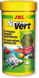 JBL NovoVert - Корм со спирулиной и планктоном, 250 мл. (40 г.)