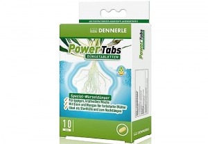 Dennerle Power Tabs - Специальное корневое удобрение для любых аквариумных растений, 10 шт. на 5-10