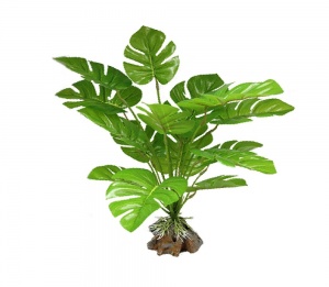 Искусственное растение МОНСТЕРА, 30 см, YM-5847