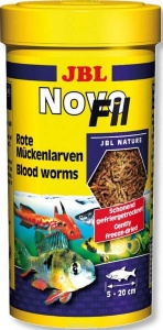 JBL NovoFil - Личинки красного комара, высушенные по технологии вакуумной заморозки, 100 мл. (8 г.)