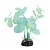 Растение светящееся Щитолистник зеленый, 100мм